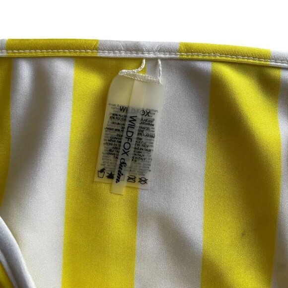 NWT Wildfox Bikini Swim Bottom Yellow Emoji Size Small - Picture 5 of 6